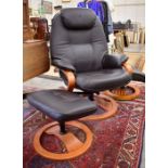 Stressless armchair and stools