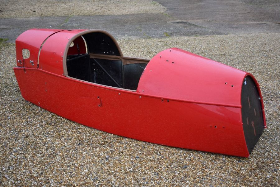 A bespoke Morgan 3-wheeler 'barrel back' car body, circa 1950's - Image 4 of 8