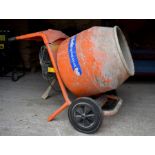 A Belle Minimix 150 230v cement mixer