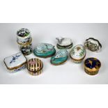 Collection of trinket boxes
