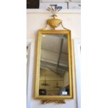 A 19th century Neo-classical gilt framed wall mirror