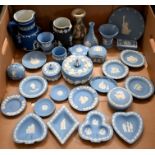 Various Wedgwood and other Jasper ware (box)