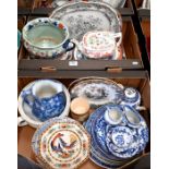 A quantity of Victorian and later decorative ceramics