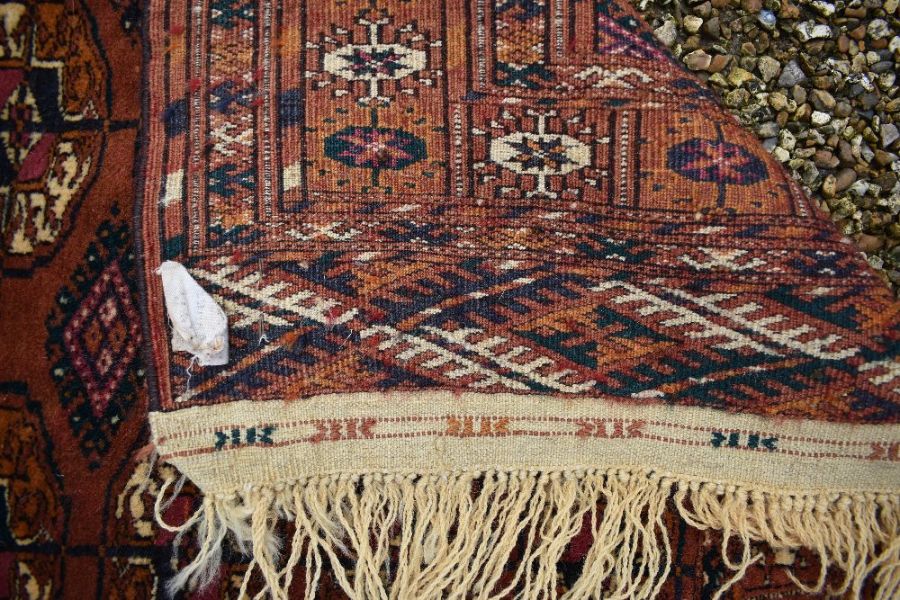 A contemporary Turkoman design rug - Image 4 of 4