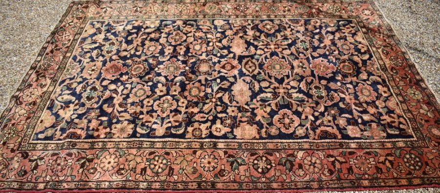 An old Persian Hamadan carpet