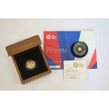 Two Royal Mint Britannia proof coins