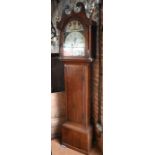 Benjamin Popplewell, Bridlington, an oak 8-day longcase clock