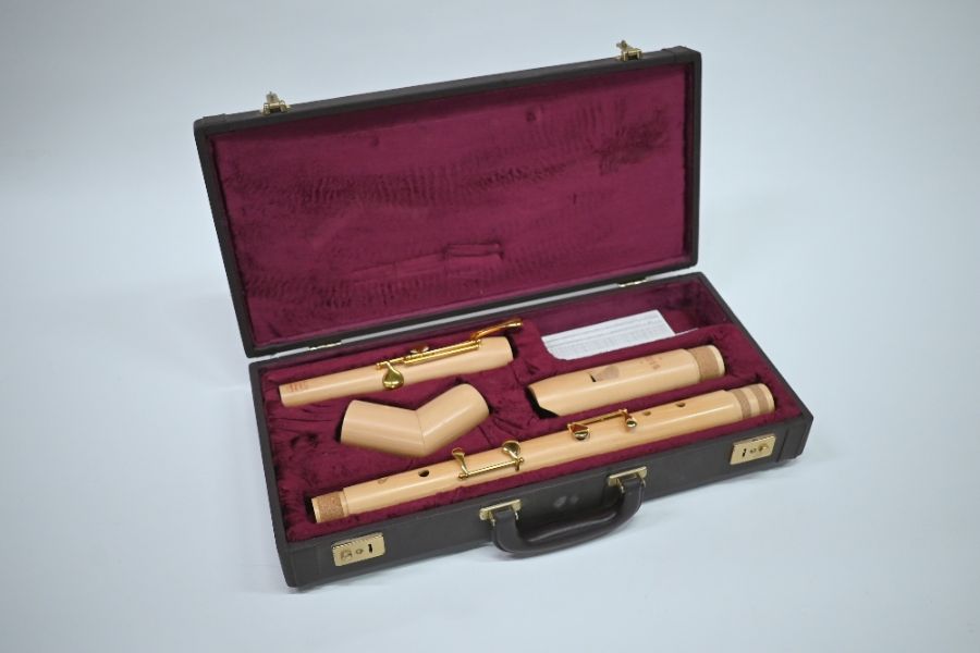 A Moech Flanto Leggero four-piece recorder