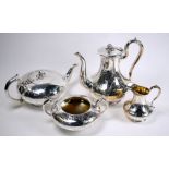 WITHDRAWN Elkington & Co four-piece tea/coffee service