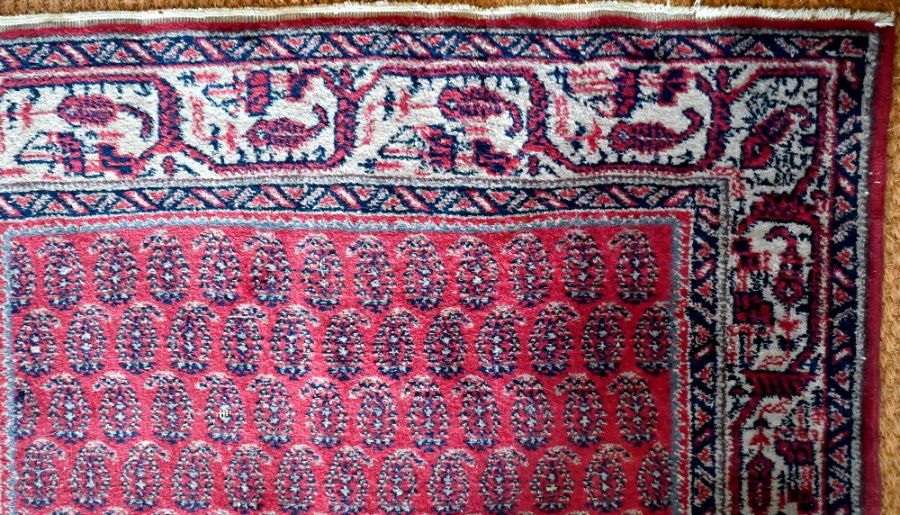 An old Persian Serrabend rug - Image 2 of 3