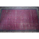 An old Persian Tabriz carpet