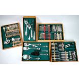 Christofle plated flatware set