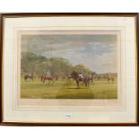 Two equestrian prints
