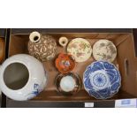 Various Asian ceramics