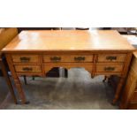 Edwardian five drawer dressing table