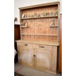 Antique stripped pine dresser