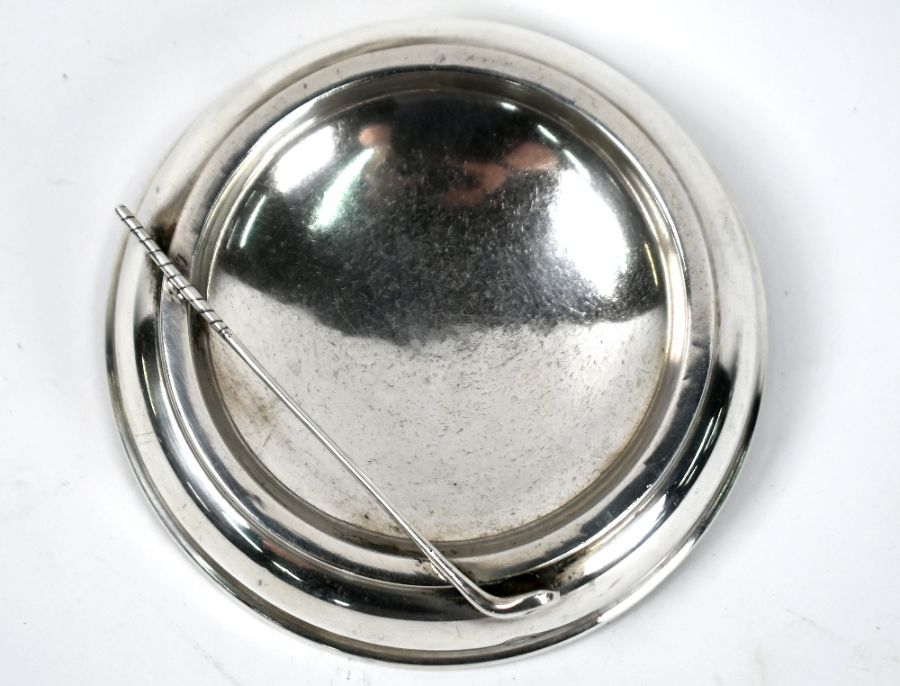 Golfing: silver ashtray - Image 2 of 4