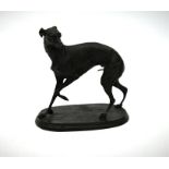 After Pierre-Jules Mène, 'Gigi' bronze whippet