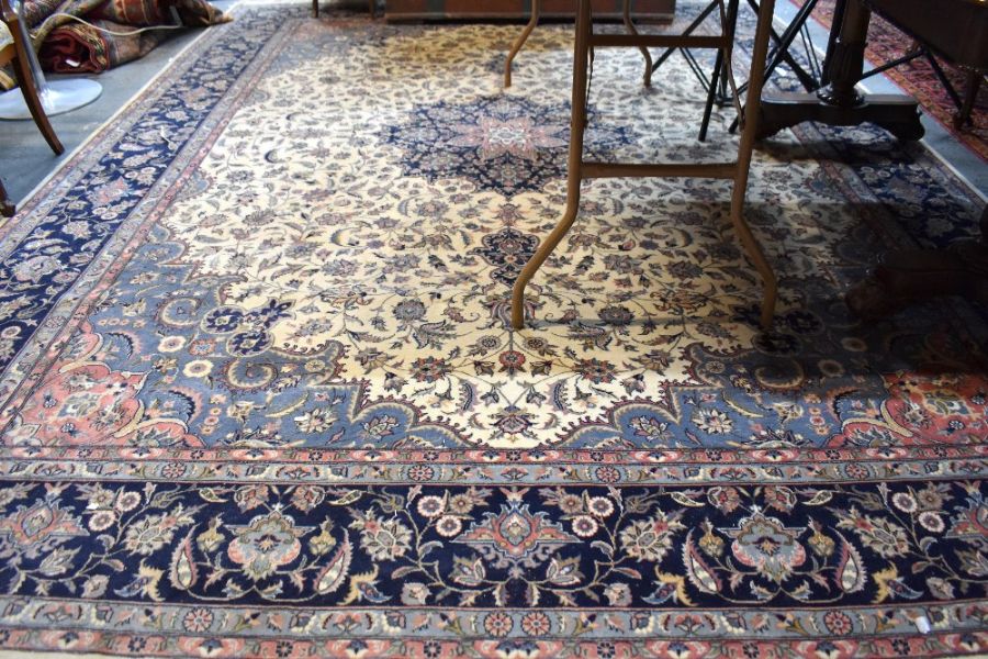 An old Indo-Persian Tabriz carpet