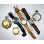 Six vintage watches