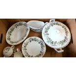 A part set of Royal Worcester Lavinia dinner ware