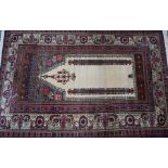 Old Turkish prayer rug