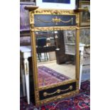 A Edwardian Egyptian Revival mirror
