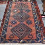 A Persian Hamadan rug