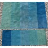 Three contemporary wool rugs