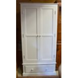Cotswold Company - a white painted wardrobe