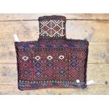 A vintage Afghan hand made nomadic salt bag