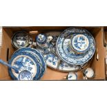 Box of mixed ceramics