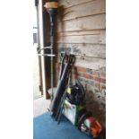 McCulloch petrol strimmer to/w various gardening tools