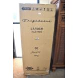 A Frigidaire RLE1405 white larder fridge 2010 - boxed