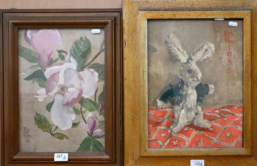 Two 1930s oils