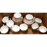 Royal Worcester china mushroom-ground part tea service