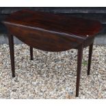 A 19th century mahogany Pembroke table