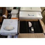 A large quantity of assorted mainly boxed new old stock lighting and electrical components