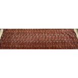 A contemporary Turkoman design rug