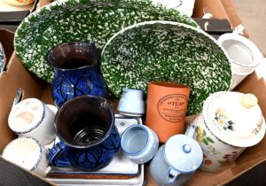 Various decorative pottery