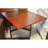 A 'McIntosh' teak mid-century drop leaf table