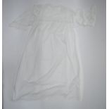 A vintage embroidered cotton nightdress