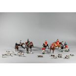 A Britain's die-cast fox-hunt set