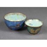 Two small Wedgwood lustre bowls