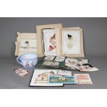 Mabel Lucie Attwell - an album of original postcards and other larger tipped-in plates