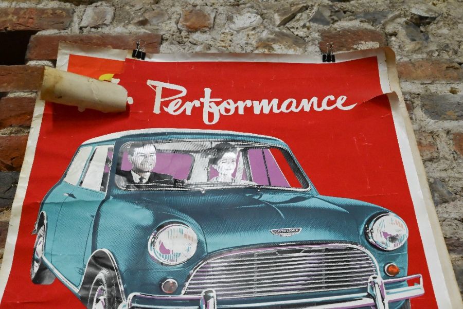 An original Austin Mini Cooper 'For Performance' poster No. 2153 - Image 2 of 5