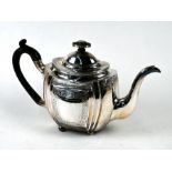 A Regency silver teapot