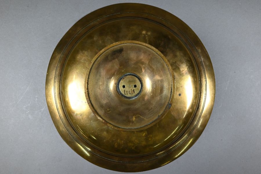 A 19th century French bronze and copper tazza - Image 4 of 4