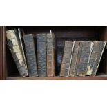 Various 18th century books