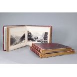 A good set of three Victorian photograph albums